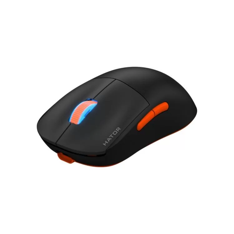 Мишка Hator Quasar 2 Pro Wireless/Bluetooth/USB Black/Orange (HTM560BO) ціна 4 248грн - фотографія 2