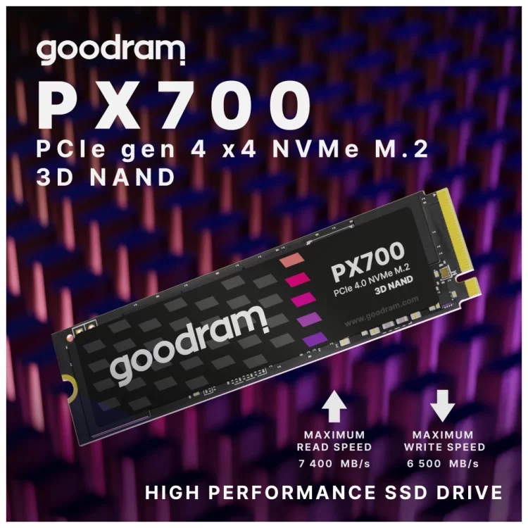 Накопитель SSD M.2 2280 4TB Goodram (SSDPR-PX700-04T-80) отзывы - изображение 5