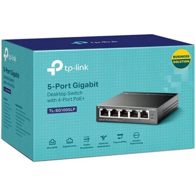 в продаже Коммутатор сетевой TP-Link TL-SG1005LP - фото 3