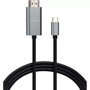 Кабель мультимедійний USB-C to HDMI 1.5m v1.4 4K30Hz Vinga (VCPVCCH1415)