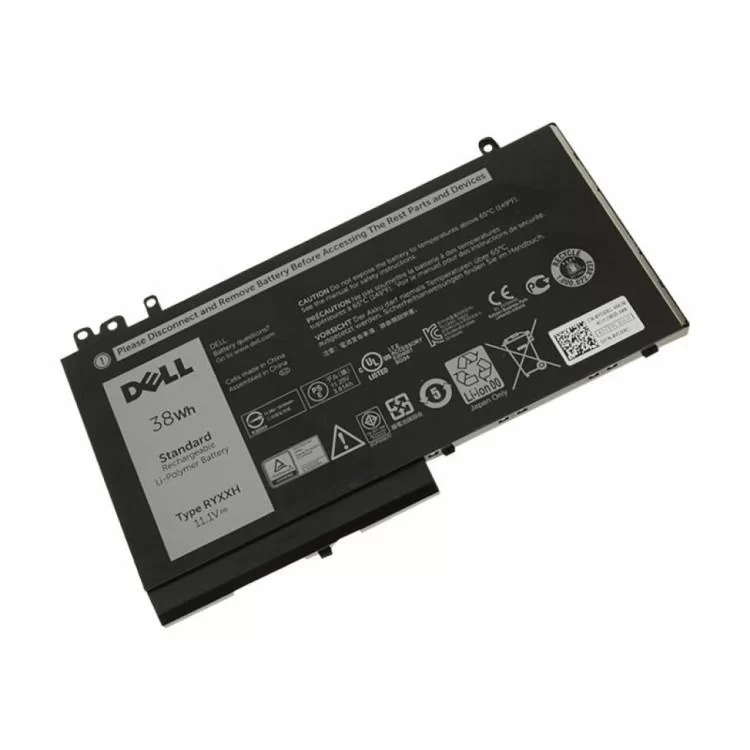 Акумулятор до ноутбука Dell Dell Latitude E5250 RYXXH 38Wh 3cell 11.1V Li-ion (A47144) ціна 4 633грн - фотографія 2