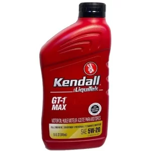 Моторное масло Kendall GT-1 MAX Premium Full-Synthetic 5w-20, 0,946 л