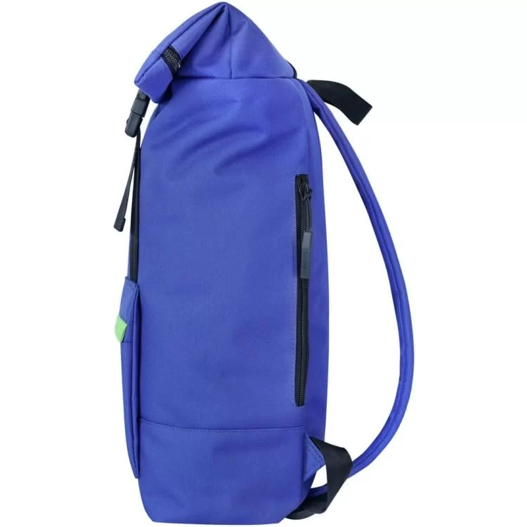 Рюкзак для ноутбука Bagland 15" Holder 25L, roll top, 0051666, blue (1065918895) ціна 2 288грн - фотографія 2