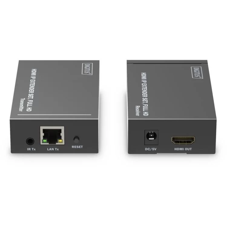 Адаптер Digitus HDMI via CAT6 120m Full HD IP IR (DS-55517) цена 11 723грн - фотография 2