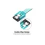 Кабель для передачи данных SATA 3.0 7pin F/F 0.5m L Blue Vention (KDDSD)