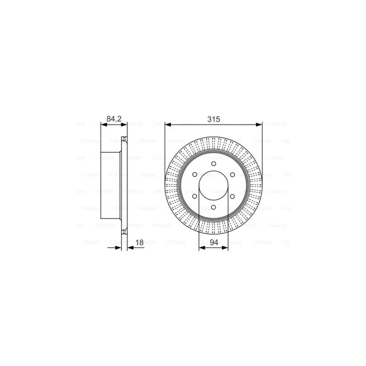 Тормозной диск Bosch 0 986 479 C32 отзывы - изображение 5