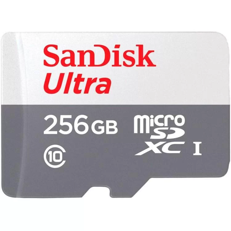 Карта памяти SanDisk 256GB microSDXC class 10 UHS-I Ultra (SDSQUNR-256G-GN3MN)