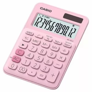 Калькулятор Casio MS-20UC-PK-W-UC), розовый (CALC-CAS-MS-20UC-PK)