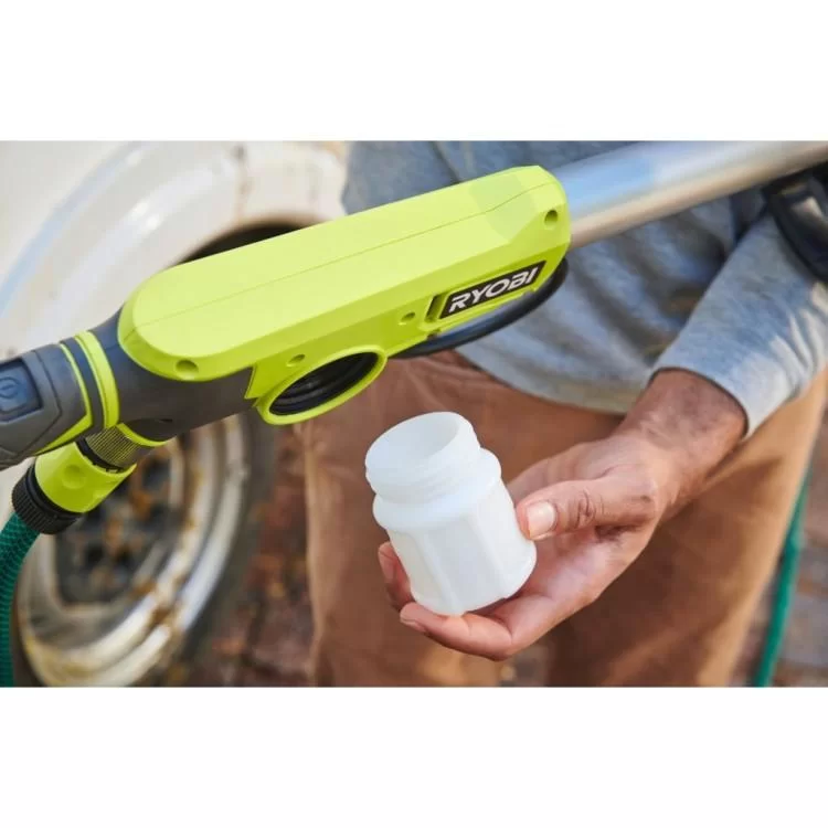 Щітка для миття Ryobi ONE+ RWTS18-0 18В диск 15см, 210об/хв, IPX7 (без АКБ та ЗП) (5133005993) - фото 10