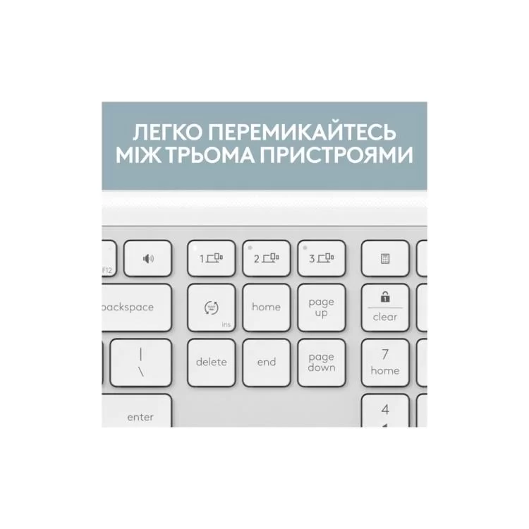 Комплект Logitech MK950 Bluetooth/Wireles UA Off-White (920-012491) инструкция - картинка 6