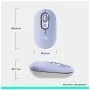 Мышка Logitech POP Mouse With Emoji Bluetooth Lilac (910-007414)