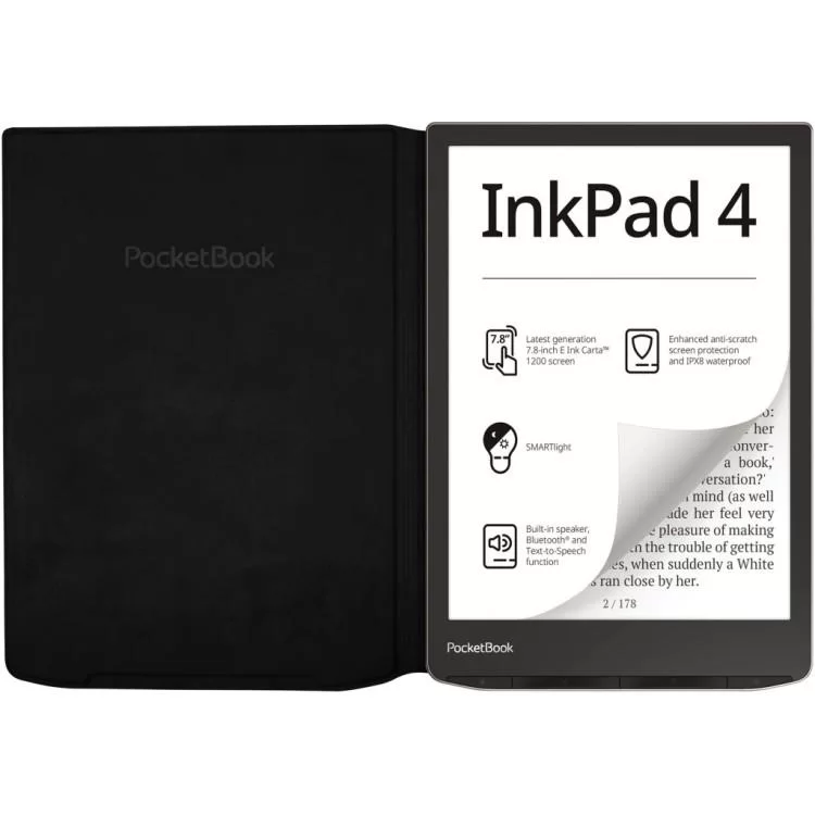 Чохол до електронної книги Pocketbook 743 Flip cover black (HN-FP-PU-743G-RB-WW) відгуки - зображення 5