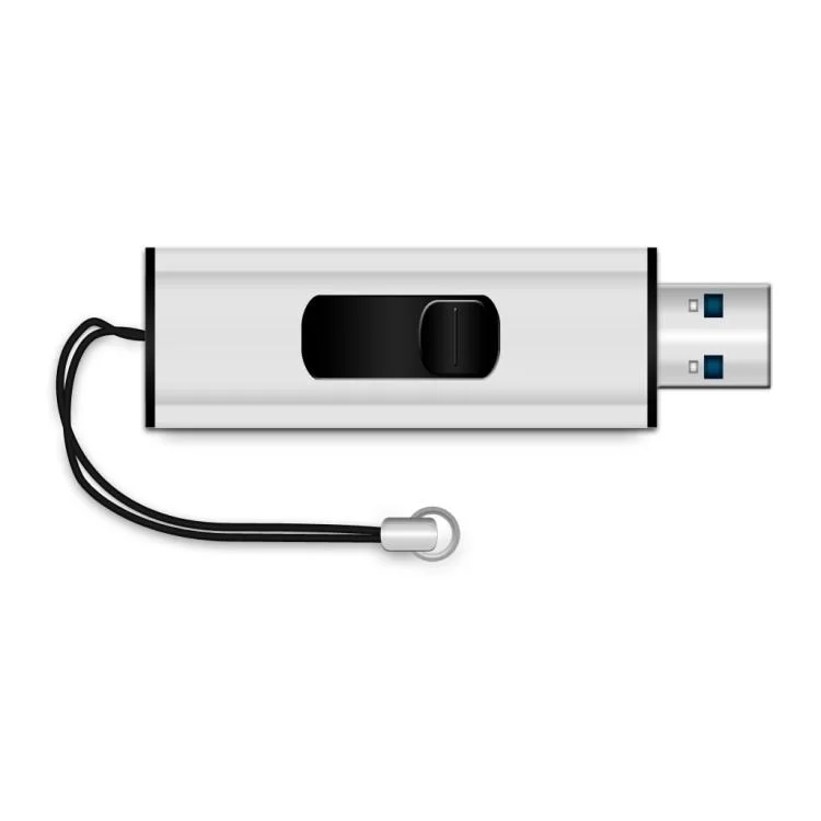 продаємо USB флеш накопичувач Mediarange 128GB Black/Silver USB 3.0 (MR918) в Україні - фото 4