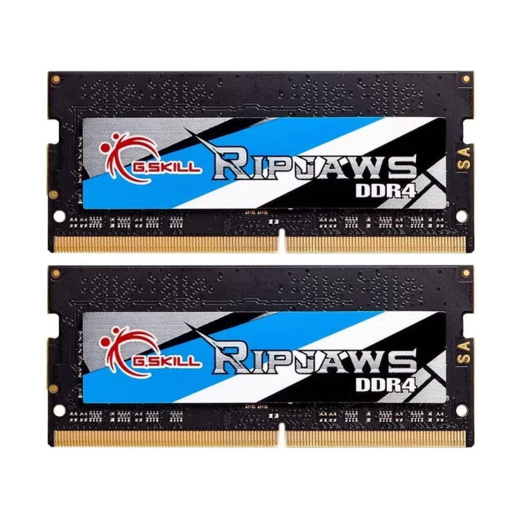 Модуль пам'яті для ноутбука SoDIMM DDR4 32GB (2x16GB) 3200 MHz Ripjaws G.Skill (F4-3200C22D-32GRS)