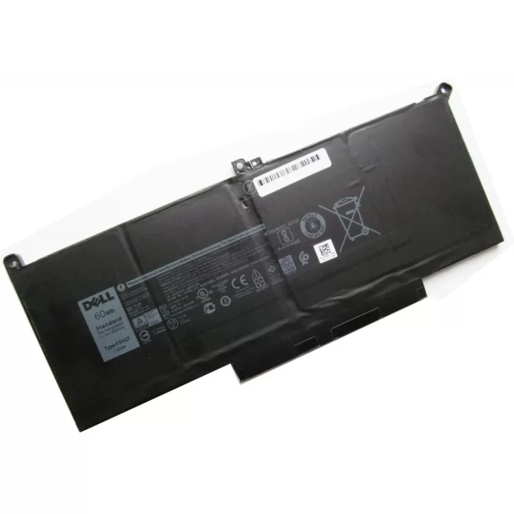 Аккумулятор для ноутбука Dell Latitude 7280 F3YGT, 7500mAh (60Wh), 4cell, 7.6V, Li-ion (A47413) цена 6 059грн - фотография 2