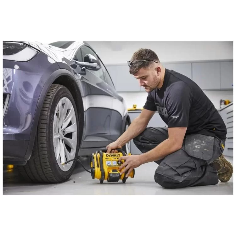 Автомобильный компрессор DeWALT аккумуляторный DCC018N (Без АКБ и ЗУ) (DCC018N) характеристики - фотография 7