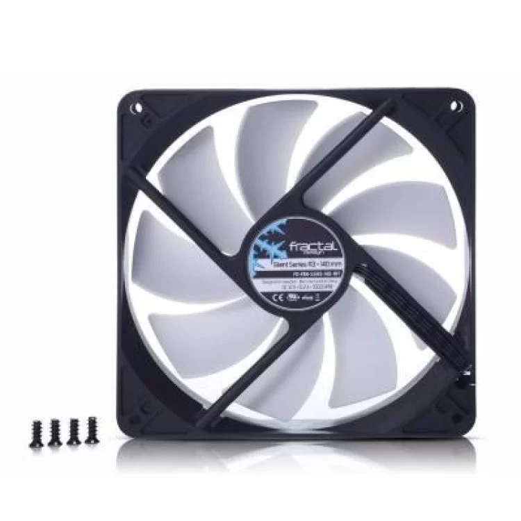 в продаже Кулер для корпуса Fractal Design Silent Series R3 140mm (FD-FAN-SSR3-140-WT) - фото 3