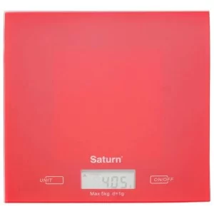 Ваги кухонні Saturn ST-KS7810 Red