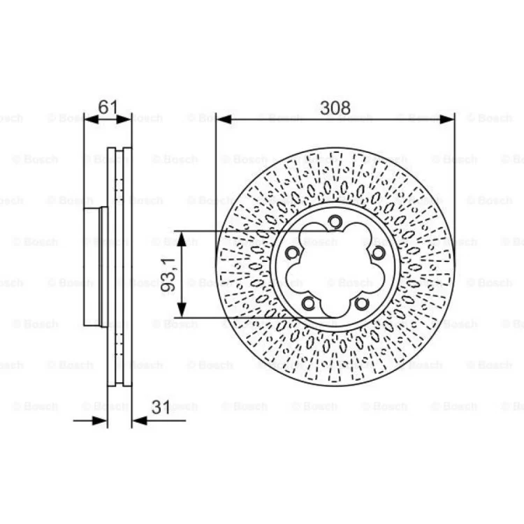 Гальмівний диск Bosch 0 986 479 C99 відгуки - зображення 5