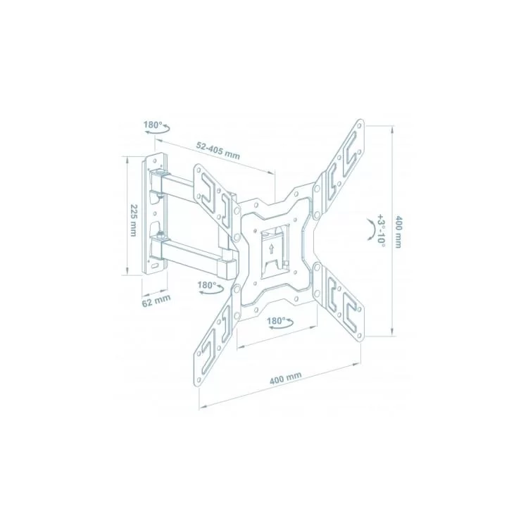 Кронштейн Walfix R-393B ціна 1 453грн - фотографія 2