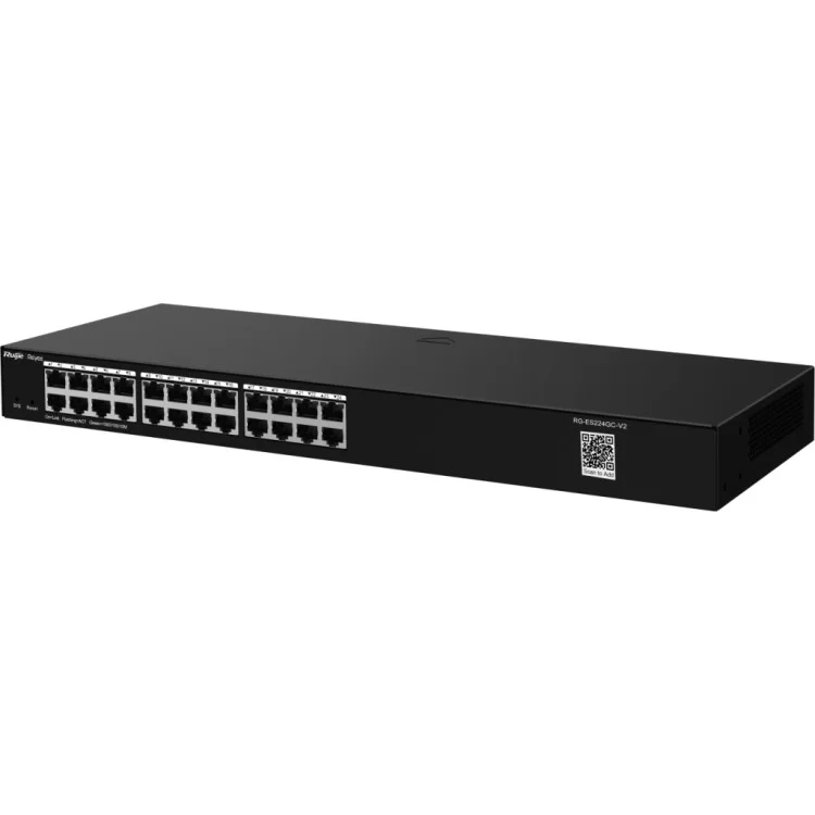 Комутатор мережевий Ruijie Networks RG-ES224GC-V2 ціна 16 046грн - фотографія 2