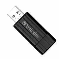 USB флеш накопитель 32Gb Store'n'Go PinStripe black Verbatim (49064)