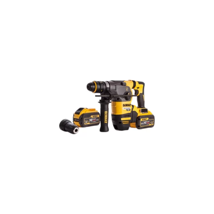 Перфоратор DeWALT безщітковий, SDS MAX, 54 В, 6.1 Дж, 3 реж. кейс (DCH334X2) ціна 86 216грн - фотографія 2