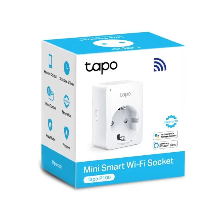 Умная розетка TP-Link TAPO P100 (TAPO-P100) - фотография 2