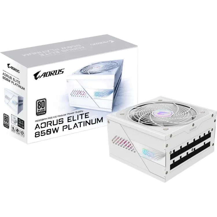 Блок живлення GIGABYTE 850W (GP-AE850PM PG5 ICE) характеристики - фотографія 7