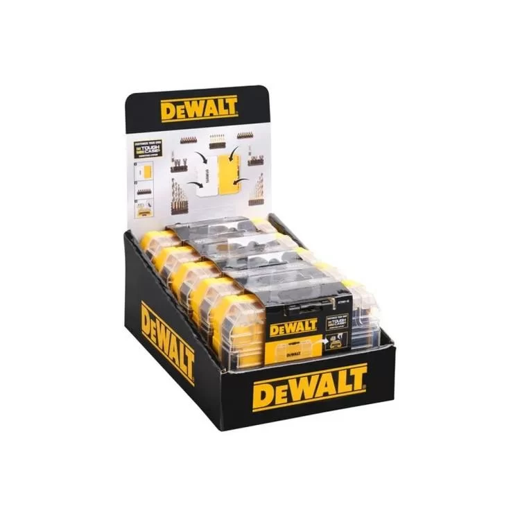Ящик для інструментів DeWALT для біт системи TSTAK Tough Case S з футляром та касетами для біт 4 шт. (DT70801) відгуки - зображення 5