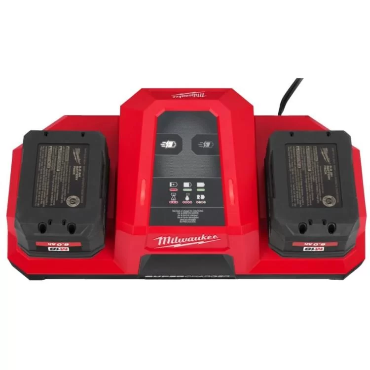 Зарядний пристрій для акумуляторів інструменту Milwaukee M18 DBSC Dual SUPER CHARGER (4932492531) інструкція - картинка 6