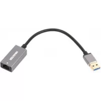 Адаптер USB 2.0 AM to RJ45 Ethernet 1000Mbps Maxxter (NEA-U3-01)