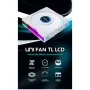 Кулер для корпуса Lian Li Reverse TL LCD 120-3, Black (G99.12RTLLCD3B.00)