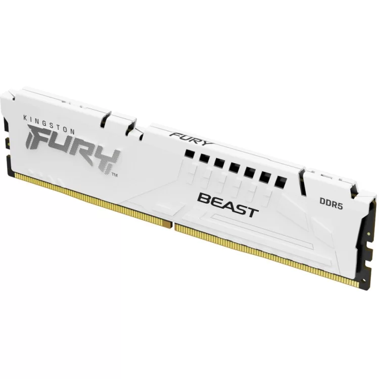 в продажу Модуль пам'яті для комп'ютера DDR5 32GB 5200 MHz Beast EXPO White Kingston Fury (ex.HyperX) (KF552C36BWE-32) - фото 3