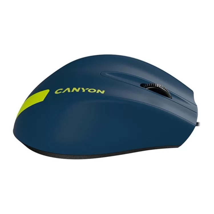 продаємо Мишка Canyon M-11 USB Blue/Yellow (CNE-CMS11BY) в Україні - фото 4