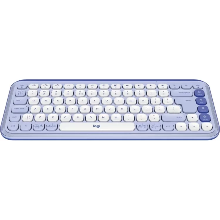 Клавиатура Logitech POP Icon Keys Bluetooth UA Lilac (920-013074) цена 4 588грн - фотография 2