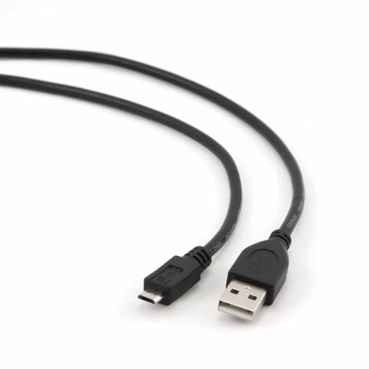 Дата кабель USB 2.0 AM to Micro 5P 1.0m Cablexpert (CCP-mUSB2-AMBM-1M) ціна 74грн - фотографія 2