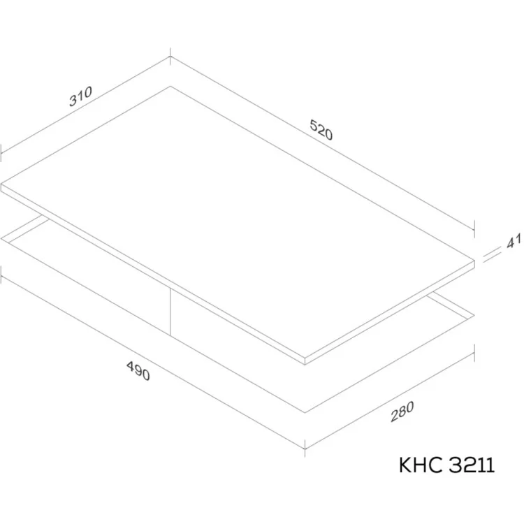 Варочная поверхность Kernau KHC 3211 цена 10 793грн - фотография 2