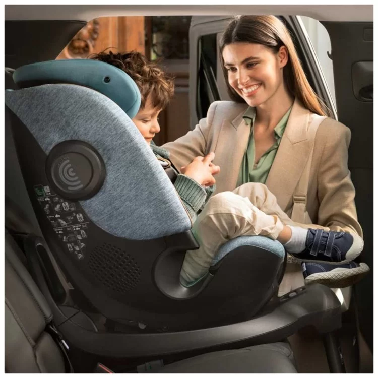 Автокрісло Chicco Bi-Seat Air i-Size з базою Чорне (87050.72) огляд - фото 8