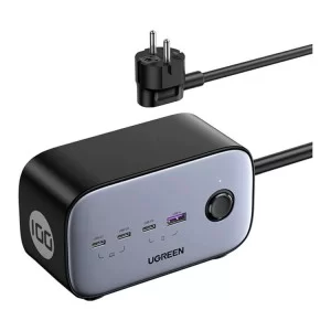 Зарядний пристрій Ugreen 4xUSB 100W Nexode Pro (3хUSB-C+USB-A+2хSchuko) CD270 (60167)