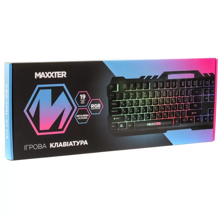 Клавиатура Maxxter KBG-UML-01-UA USB Black (KBG-UML-01-UA) инструкция - картинка 6