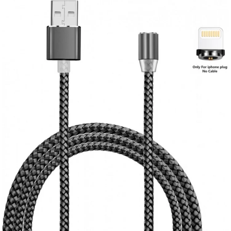 Дата кабель USB 2.0 AM to Lightning 1.2m Magneto grey XoKo (SC-355i MGNT-GR)