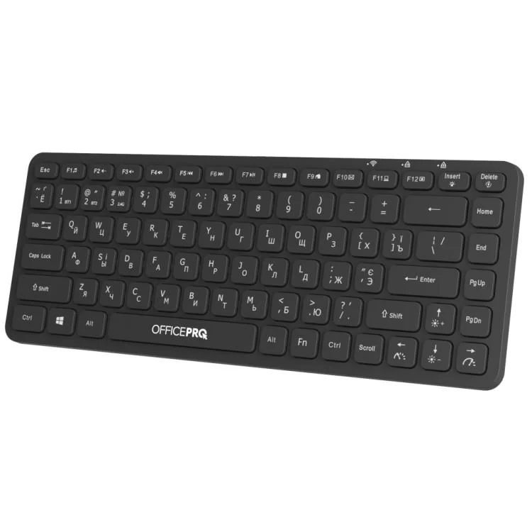 в продажу Клавіатура OfficePro SK790B Wireless/Bluetooth Black (SK790B) - фото 3