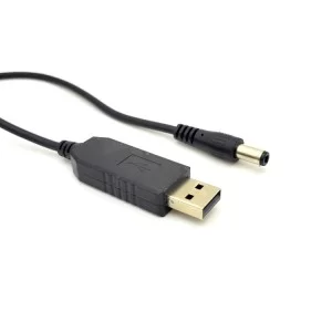 Кабель питания USB to DC 5.5х2.5mm 12V 1A ACCLAB (1283126552847)