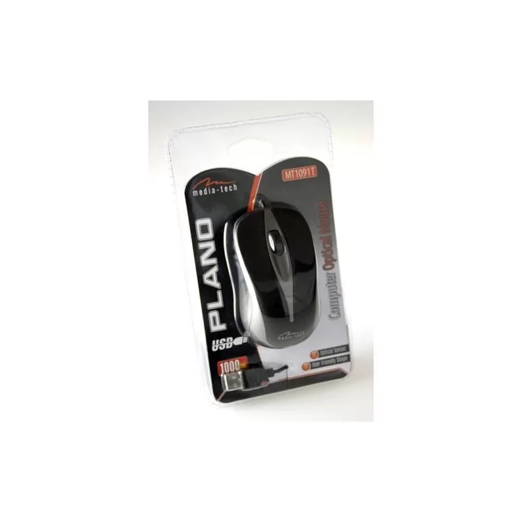 в продаже Мышка Media-Tech Plano USB Grey (MT1091T) - фото 3