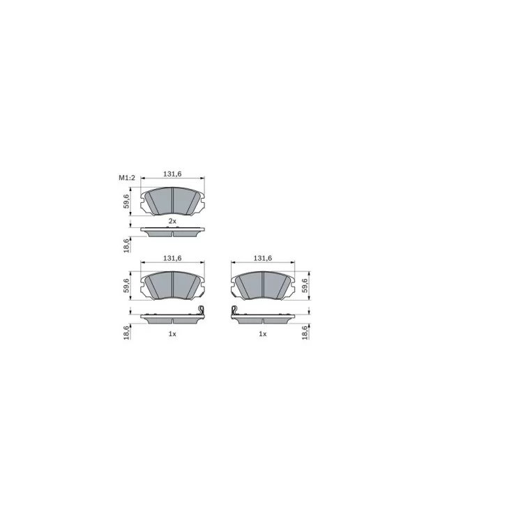 Гальмівні колодки Bosch 0 986 494 279 інструкція - картинка 6