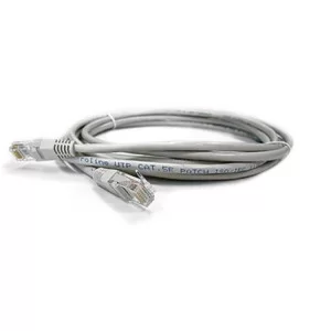 Патч-корд 3м, UTP, cat.5e, CU, 24AWG, grey Kingda (KD-PAUT3300GY)