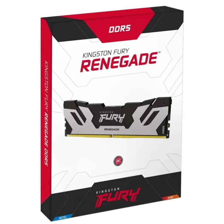 в продаже Модуль памяти для компьютера DDR5 16GB 6400 MHz FURY Renegade Silver Kingston Fury (ex.HyperX) (KF564C32RS-16) - фото 3