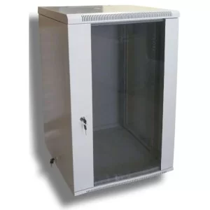 Шафа настінна Hypernet 18U 19" 600x600 (WMNC66-18U-FLAT-AC)