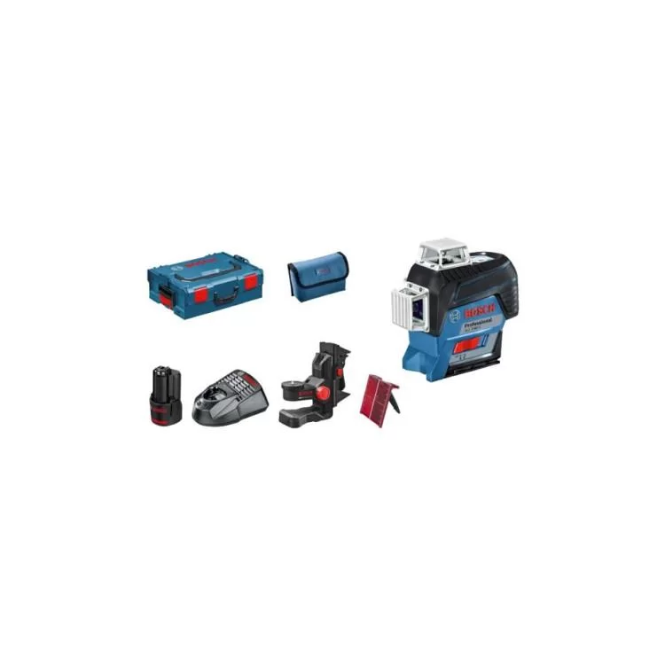 в продажу Лазерний нівелір Bosch GLL 3-80 C + BM 1 (12 V) + L-Boxx (0.601.063.R02) - фото 3